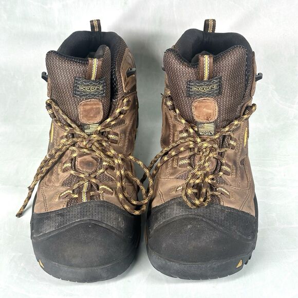 Keen Boots Men\'s 12 D Braddock Utility Mid 1011242D Steel Toe Work Waterproof main image 13